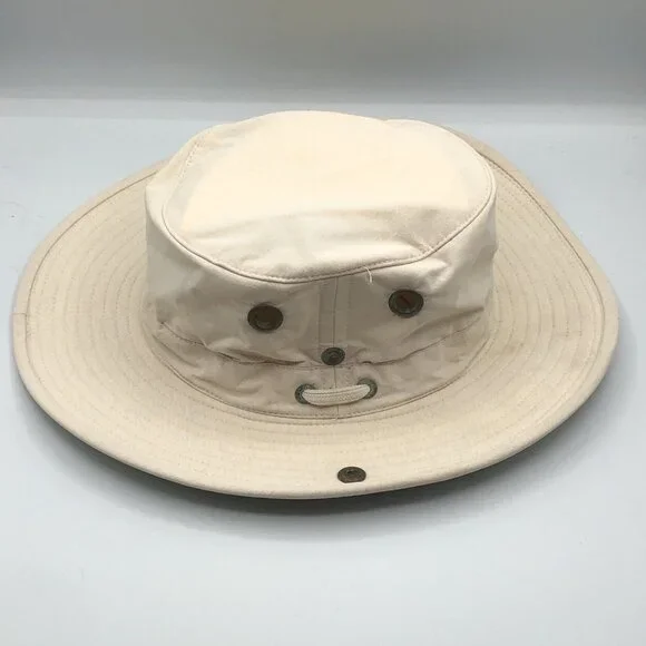 Tilley LT3 Wide Brim Lightweight Hat Sun Outdoor Safari Hiking Size 7 1/8 - Picture 2 of 12